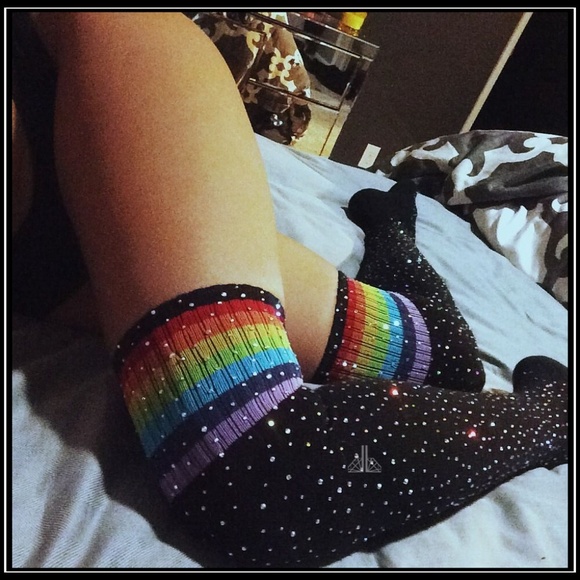 ❤️NEW Sexy Bling Over the Knee Stockings - Picture 2 of 2